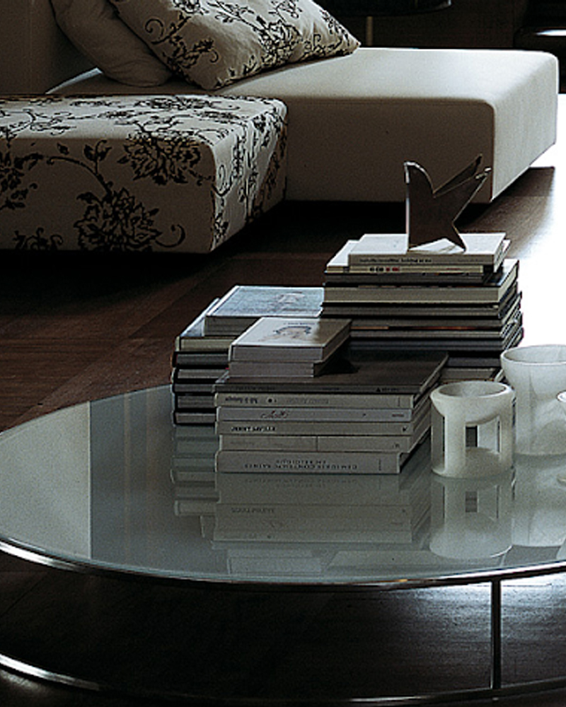 Table basse en verre Ile